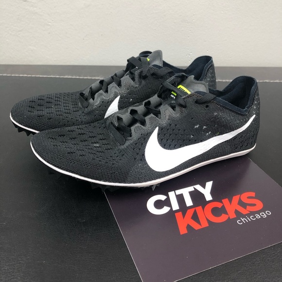 Nike Victory 3 Track & Field Cleats Black White - Picture 2 of 6